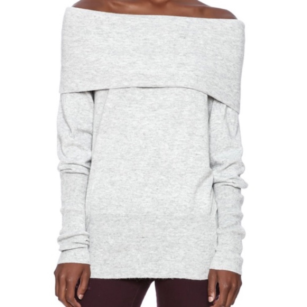 Cream Off the Shoulder Sweater